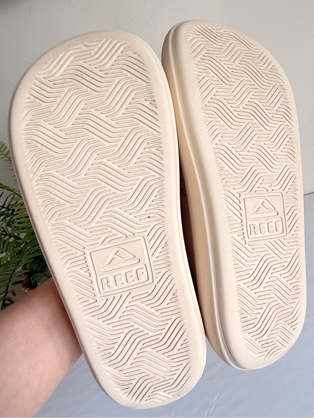 Reef Pink Platform Slide Sandals - Picture 8 of 9